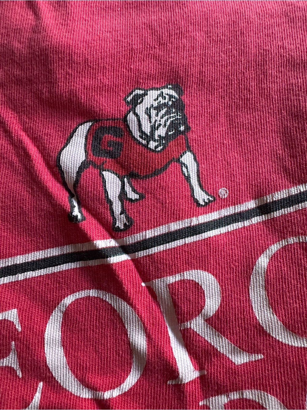 Set of 8 Georgia Bulldog Tops! ❤️🖤❤️ - Picture 9 of 16